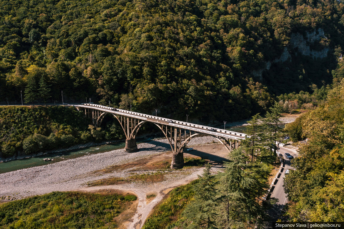 Мосты абхазии