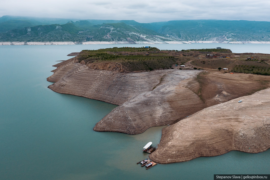 Чиркейское водохранилище — крупнейшее на Северном Кавказе 