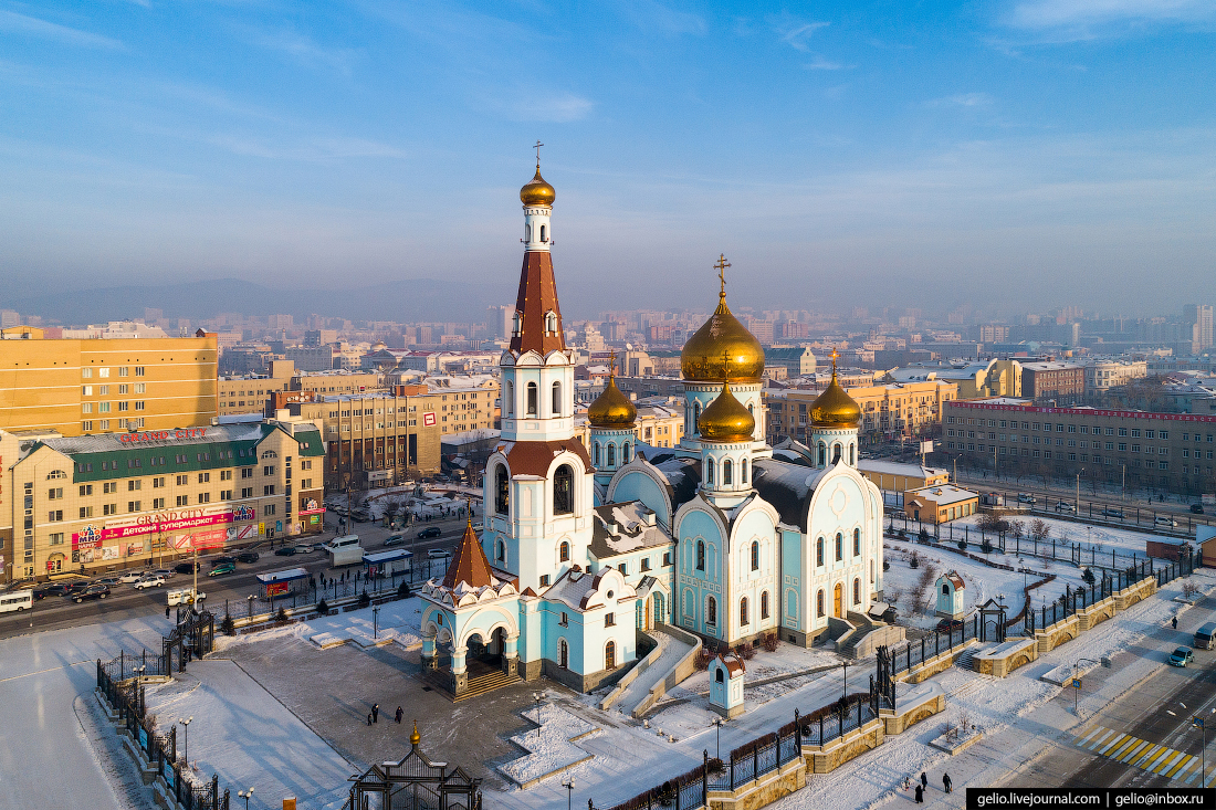 фото чита с высоты, Собор Казанской иконы Божией Матери