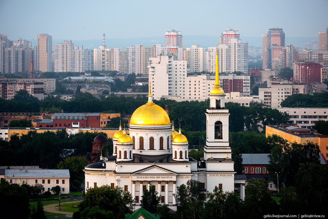 Храмы города екатеринбурга