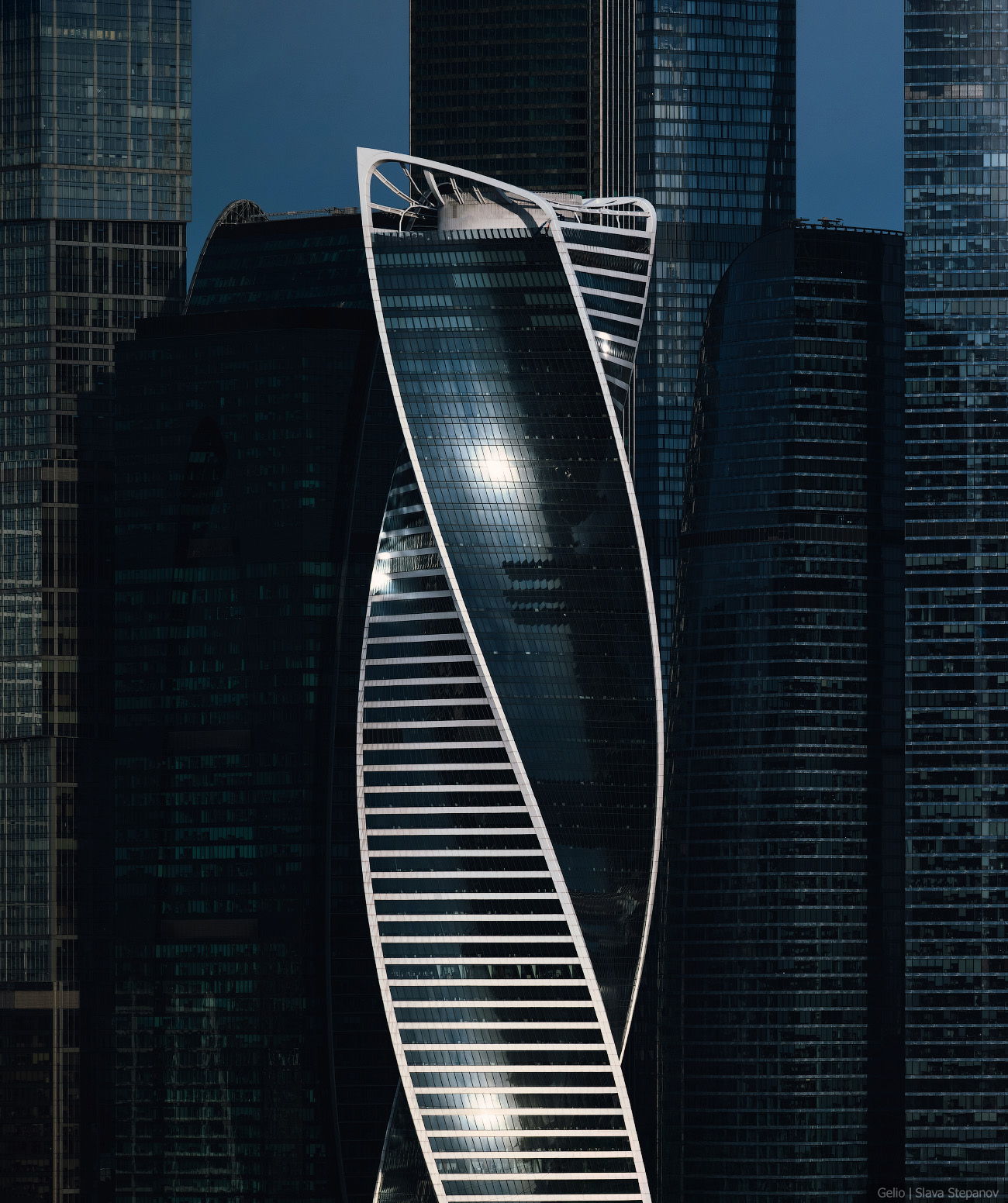 Башня «Эволюция» — закрученный небоскрёб Москвы 