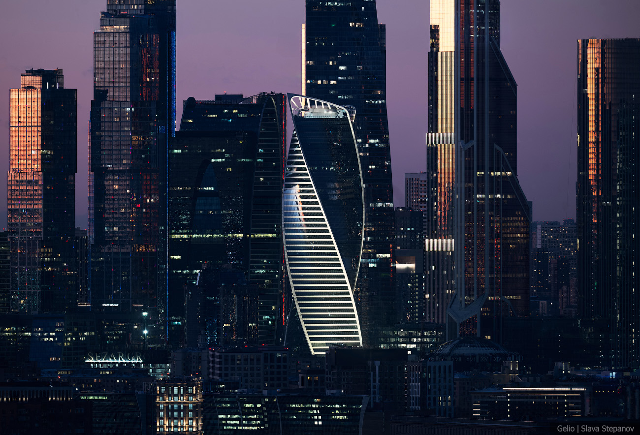 Башня «Эволюция» — закрученный небоскрёб Москвы 