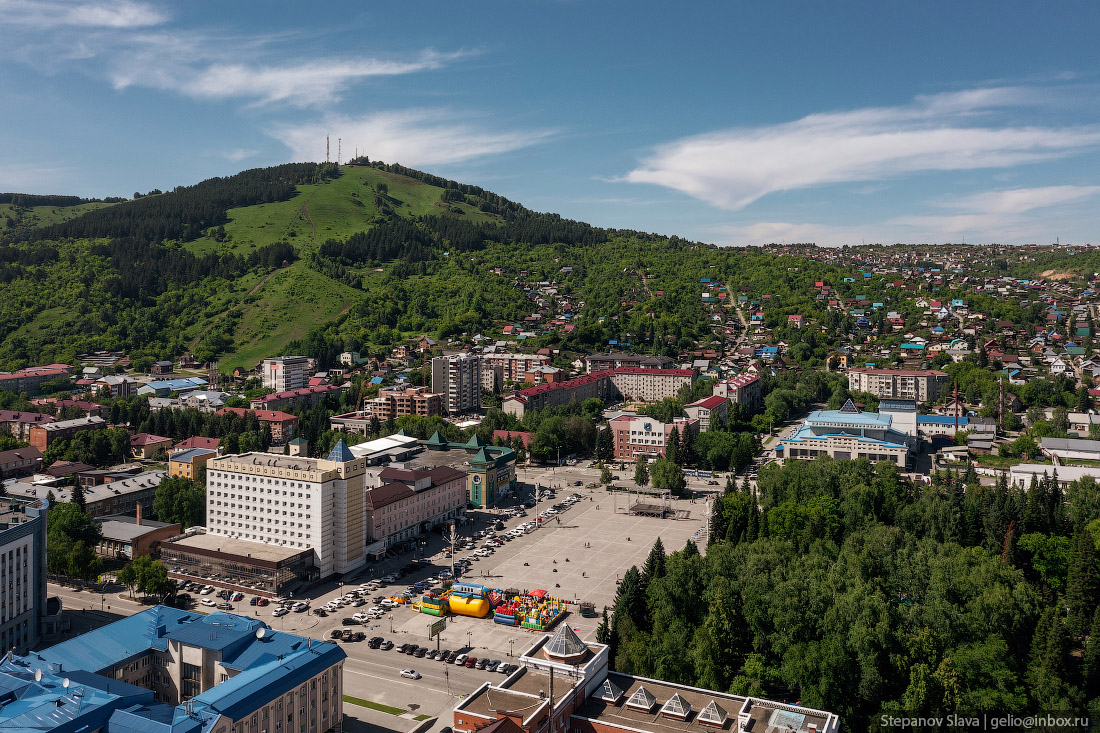 Горно-Алтайск — столица республики Алтай 