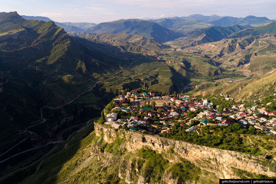 село гуниб дагестан горы кавказ