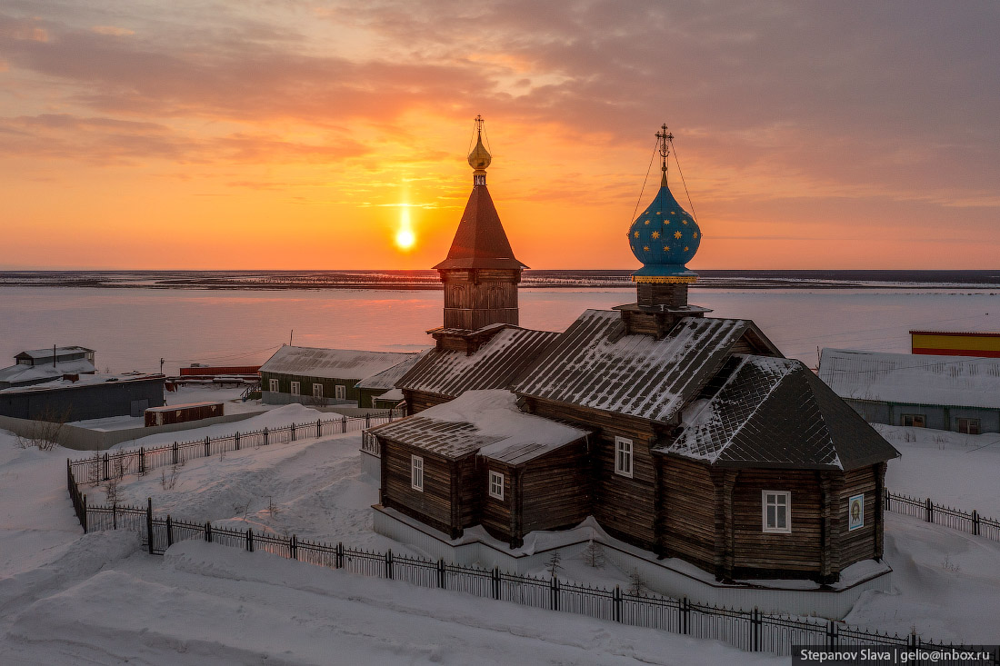 Хатанга — один из самых северных посёлков России 