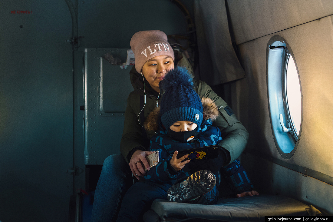 пассажиры вертолёта Ми-8, Красавиа