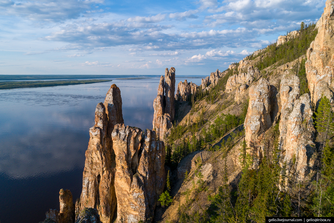Ленские столбы — каменный лес Якутии 