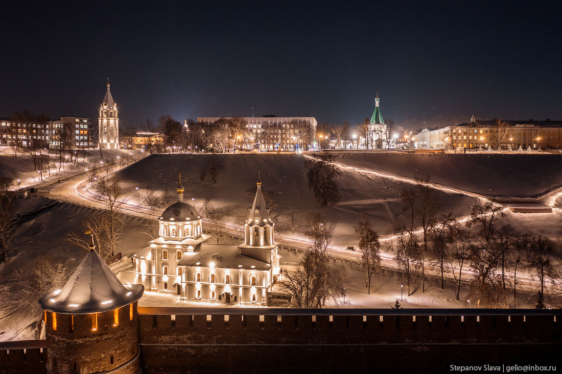 Зимний Нижний Новгород – столица Поволжья 