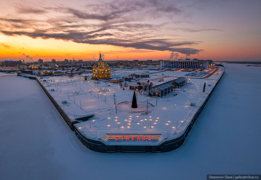 Зимний Нижний Новгород – столица Поволжья 