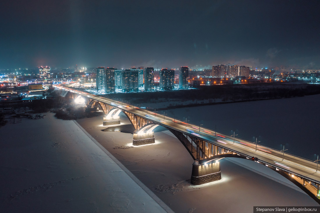 нижний новгород, зима, Молитовский мост