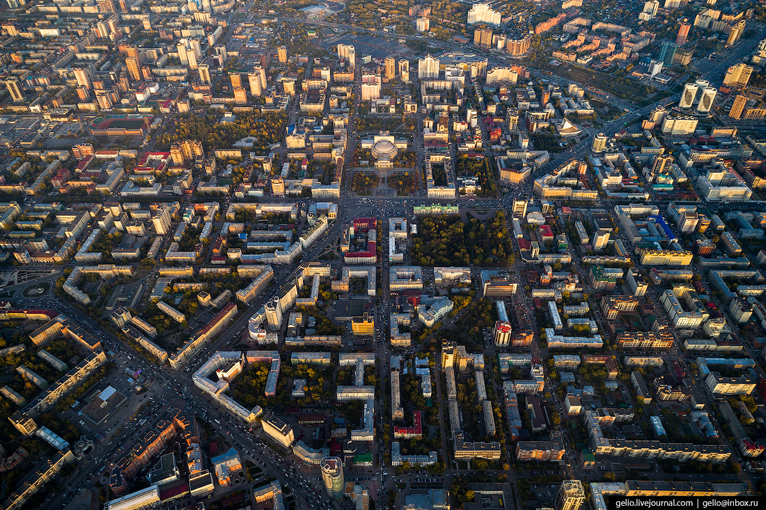 Фотографии Новосибирск с высоты