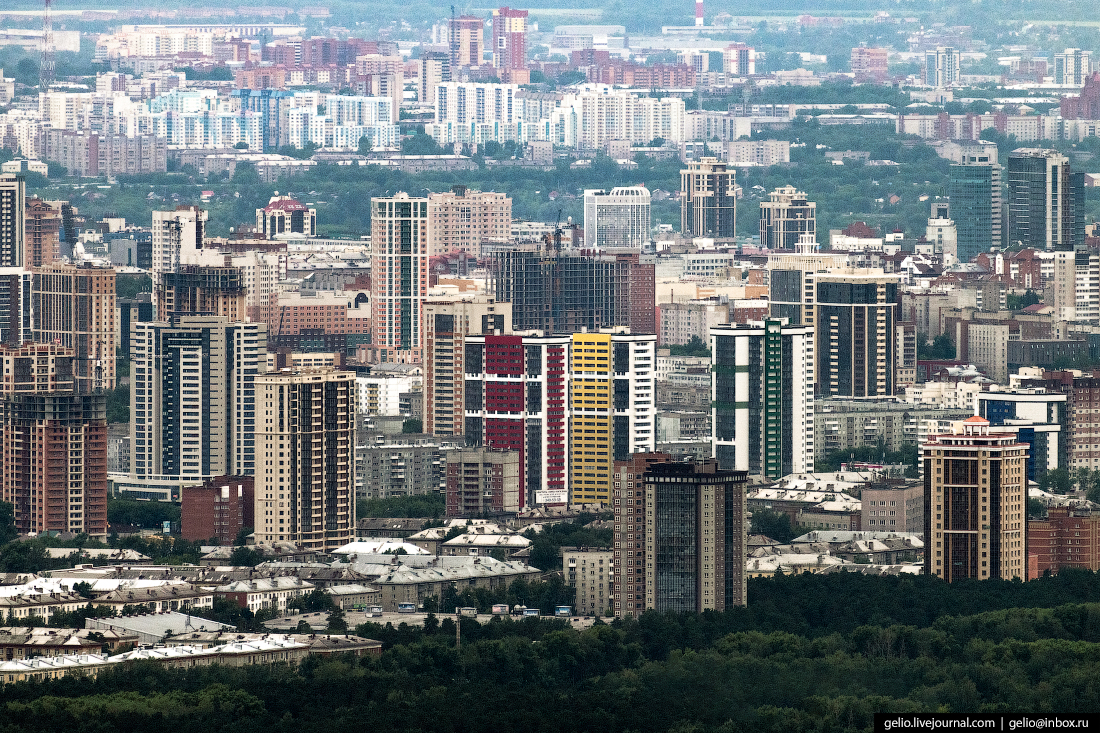Фотографии Новосибирск с высоты