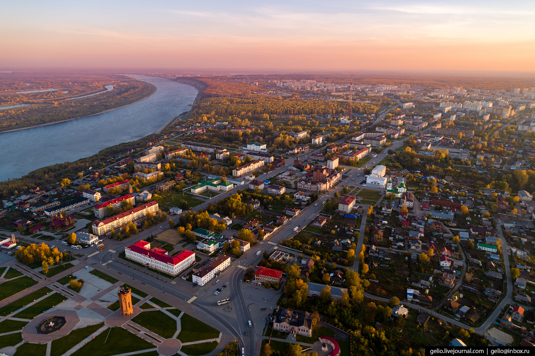 Фото Тобольск с высоты