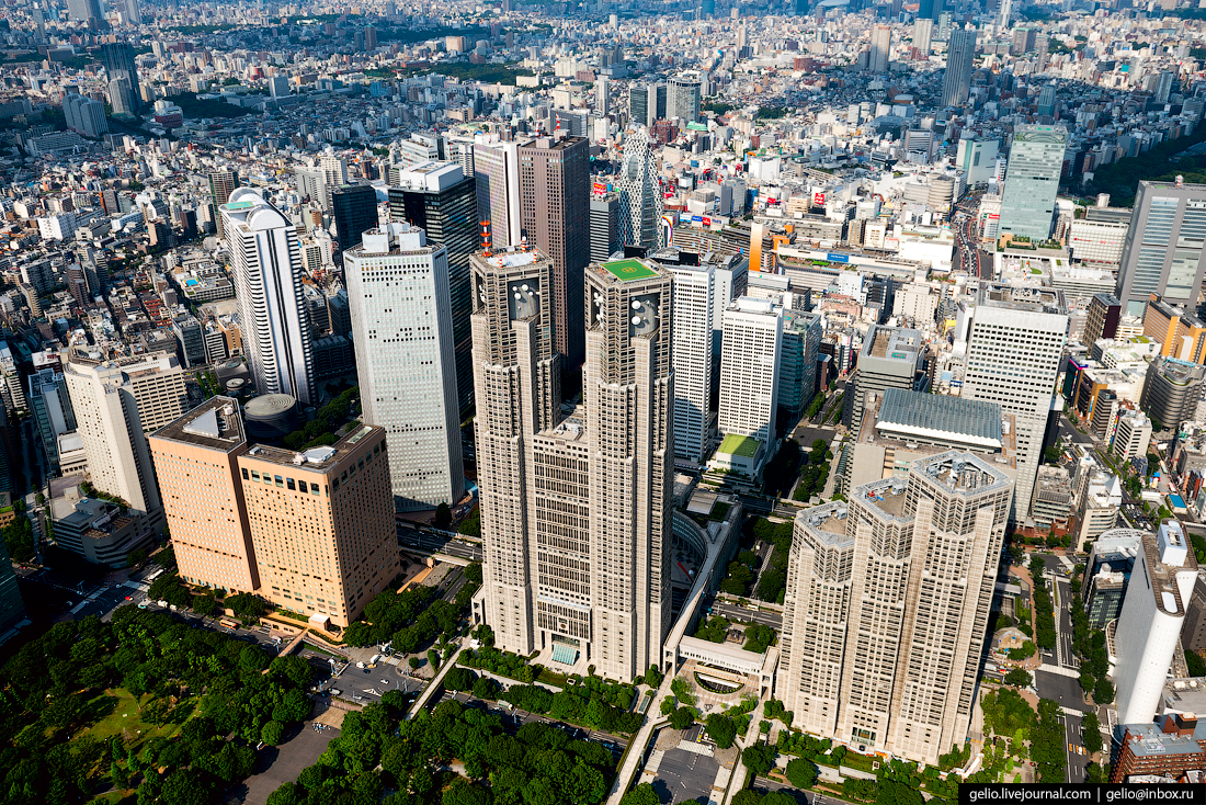 Токио с высоты: как устроена столица Японии | Tokyo from above.