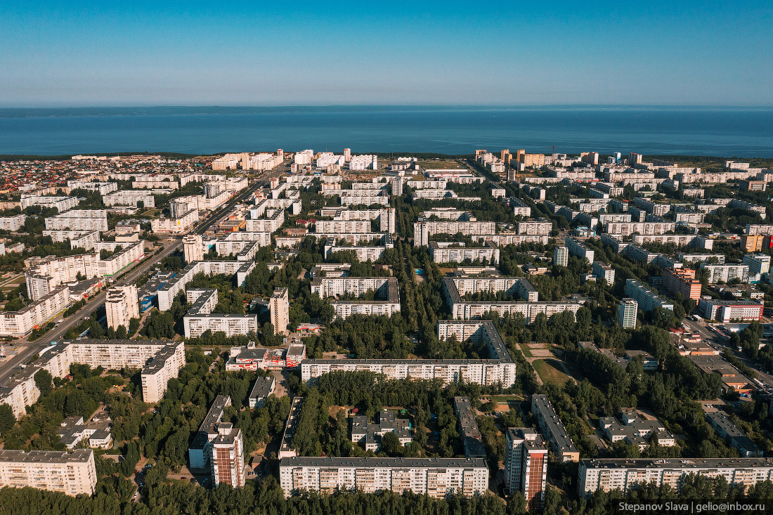 Ульяновск с высоты — родина Ленина 