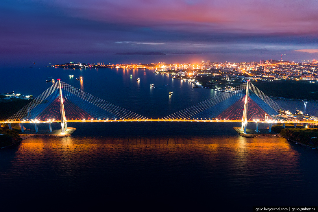 Фото мост владивосток русский фото