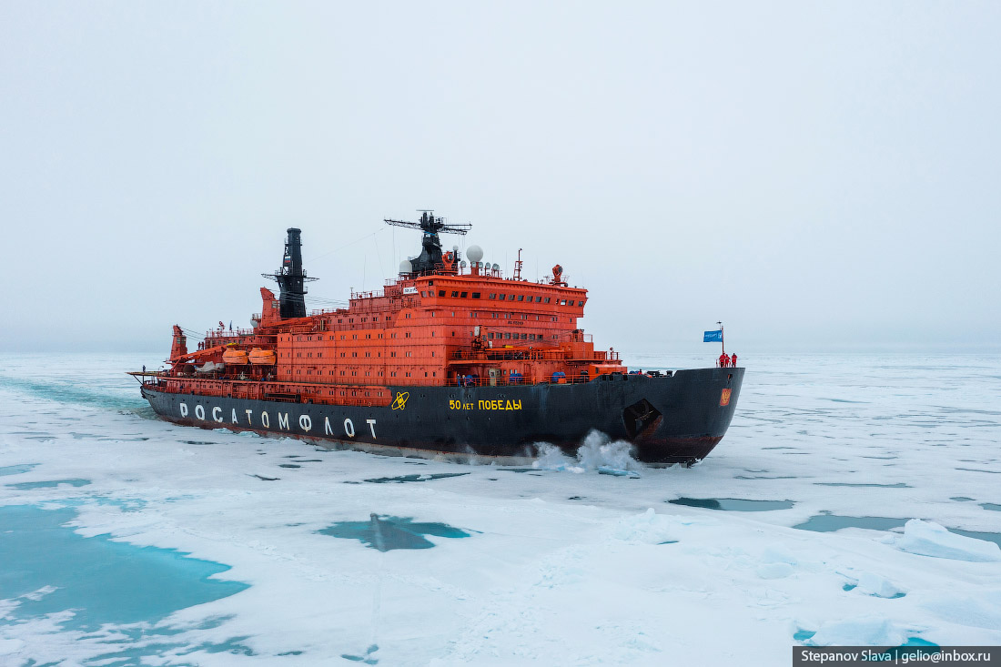 Атомные ледоколы — новые покорители Арктики 