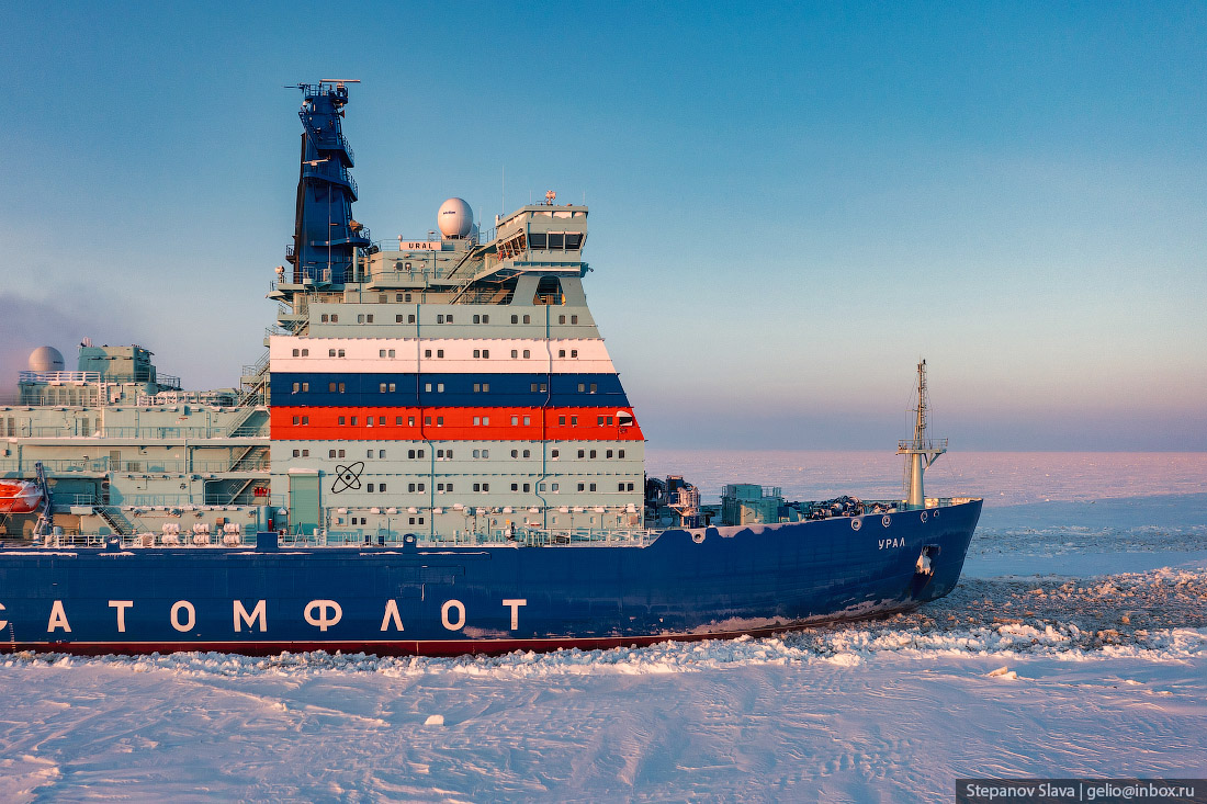 Атомные ледоколы — новые покорители Арктики 